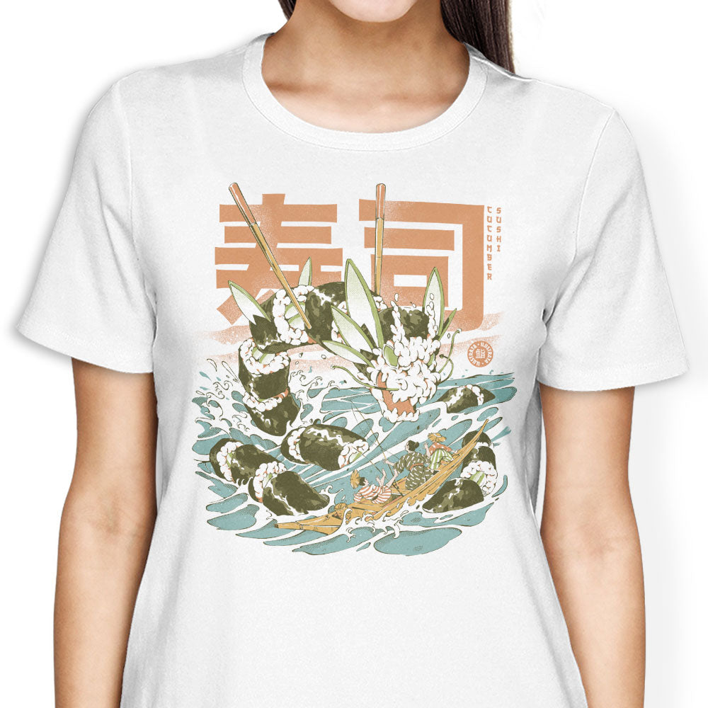 Cucumber Sushi Dragon - Women's Apparel T-Shirts, Hoodie, Sweatshirt | CiraTrend.com (Image 1)