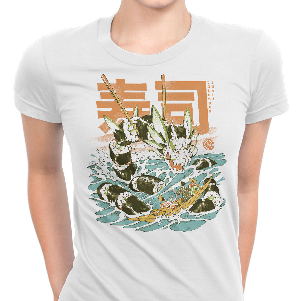 Cucumber Sushi Dragon - Women's Apparel T-Shirts, Hoodie, Sweatshirt | CiraTrend.com (Image 2)