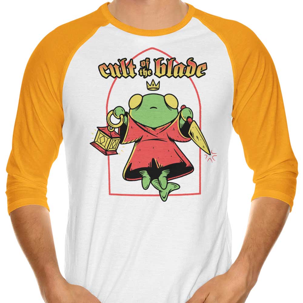 Cult of the Blade - 3/4 Sleeve Raglan T-Shirt Hoodie, Sweatshirt | CiraTrend.com (Image 4)