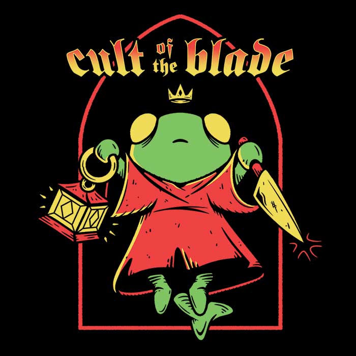 Cult of the Blade - 3/4 Sleeve Raglan T-Shirt Hoodie, Sweatshirt | CiraTrend.com (Image 2)