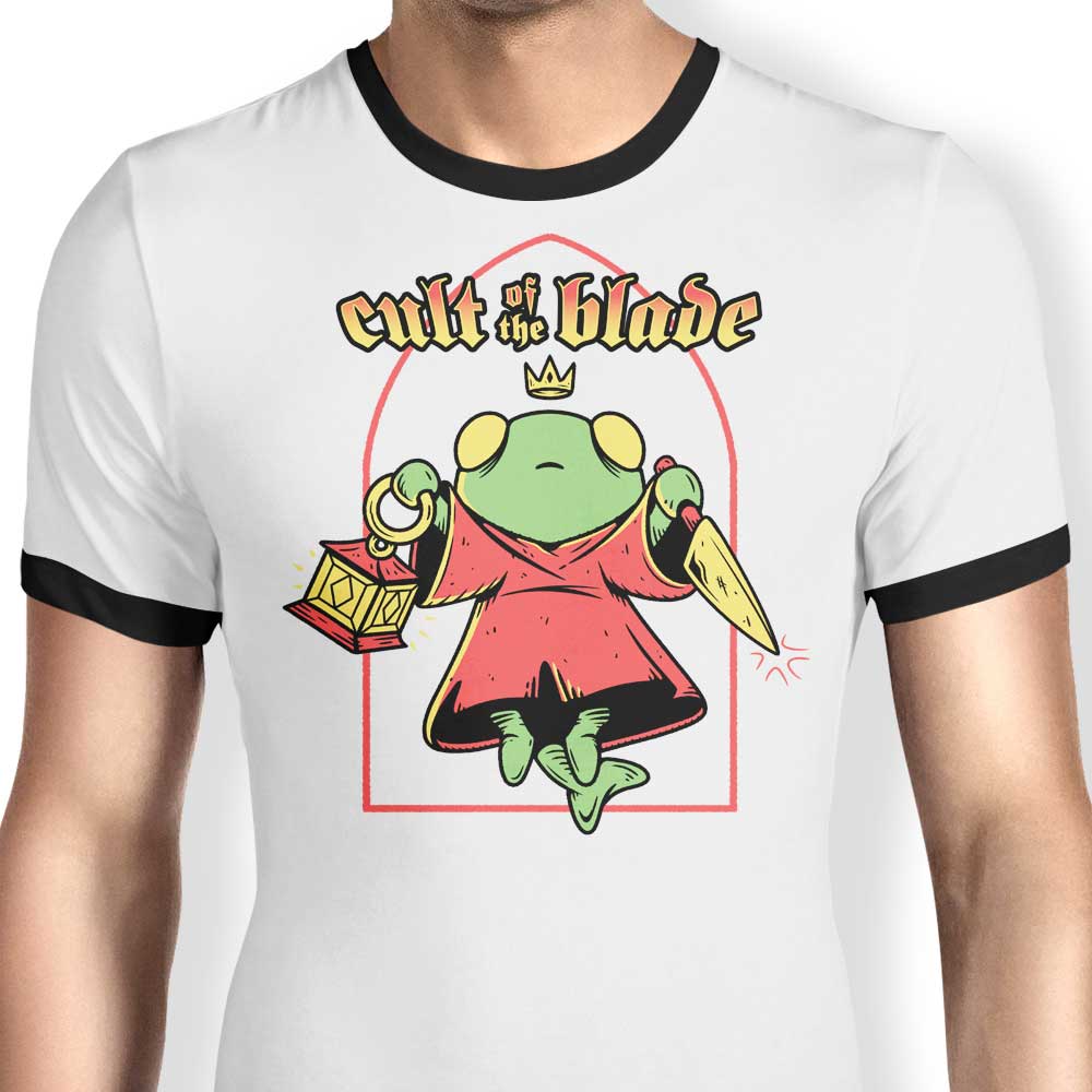 Cult of the Blade - Ringer T-Shirt Hoodie, Sweatshirt | CiraTrend.com (Image 1)