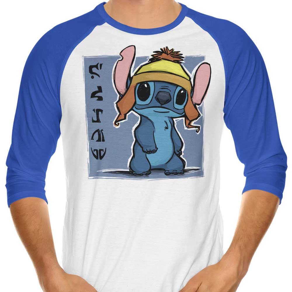 Cunning and Blue - 3/4 Sleeve Raglan T-Shirt Hoodie, Sweatshirt | CiraTrend.com (Image 1)
