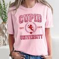 Cupid University, College, University, Love, Comfort Colors Tshirt, Valentine's Day, Valentine's Day Comfort Colors...
