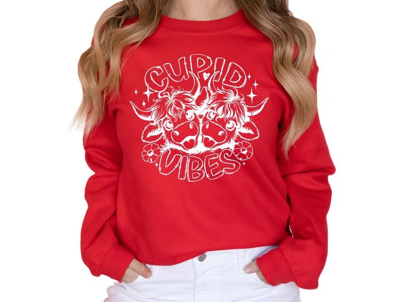Cupid Vibes Women's Top & Sweatshirts T-Shirts, Hoodie | CiraTrend.com