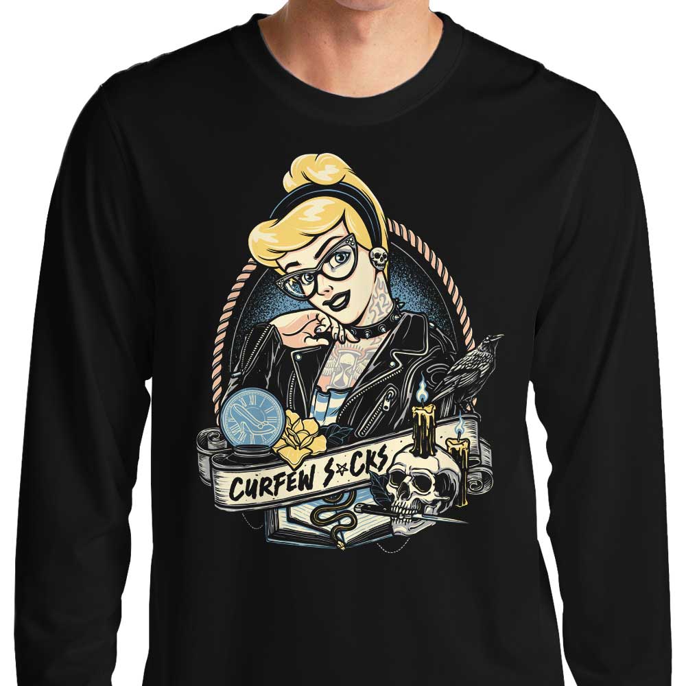 Curfew Sucks - Long Sleeve T-Shirt Hoodie, Sweatshirt | CiraTrend.com (Image 1)
