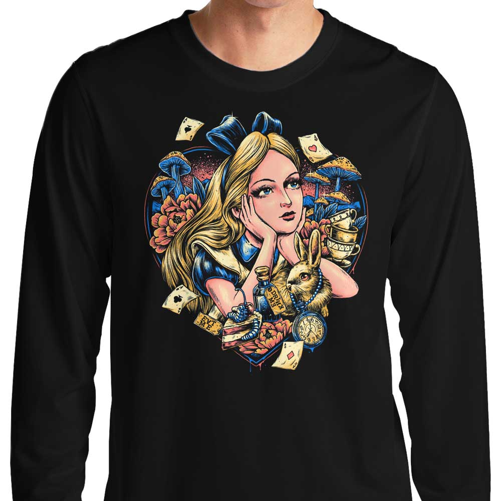 Curious Heart - Long Sleeve T-Shirt Hoodie, Sweatshirt | CiraTrend.com (Image 1)