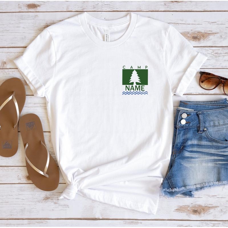 Custom Camping Tshirt Customized Camp Walden Shirt Parent Trap Shirt Bachelorette Camp Party Bachelorette Theme Nature...