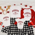 Custom Family Matching Christmas Shirts, Personalized Christmas Family Vintage Graphic Tee, Custom Name And Address...