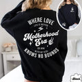 Custom Mom Sweatshirt With Kid Name on Sleeve, Mom Era Sweatshirt, Mom Skeleton Shirt, Motherhood Sweatshirt, Gift For...
