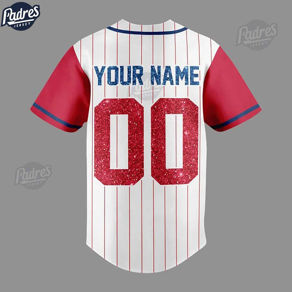 Custom Philadelphia Phillies I Love Mom Baseball Jersey - Padres Jersey Oasis: Elevate Your Baseball Style Game