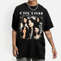 Custom Photos Shirt - Custom Bootleg Rap Tee, Vintage Graphic 90s T-Shirt, Custom Photo, Round Neck, Crewneck, Tropical...