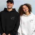 Custom Pinky Promise Hoodie, Matching Couple Hoodies, Valentines Day Gift, Personalized Name Date Hoodie, Anniversary...