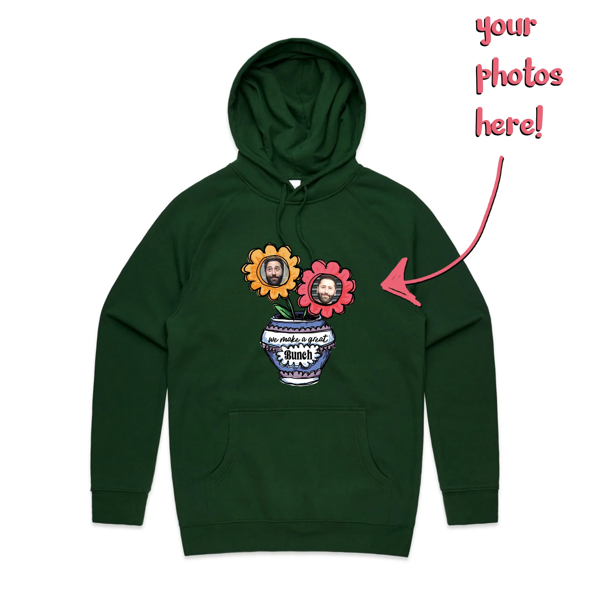 Custom Bouquet Hoodie T-Shirts, Sweatshirt | CiraTrend.com (Image 3)