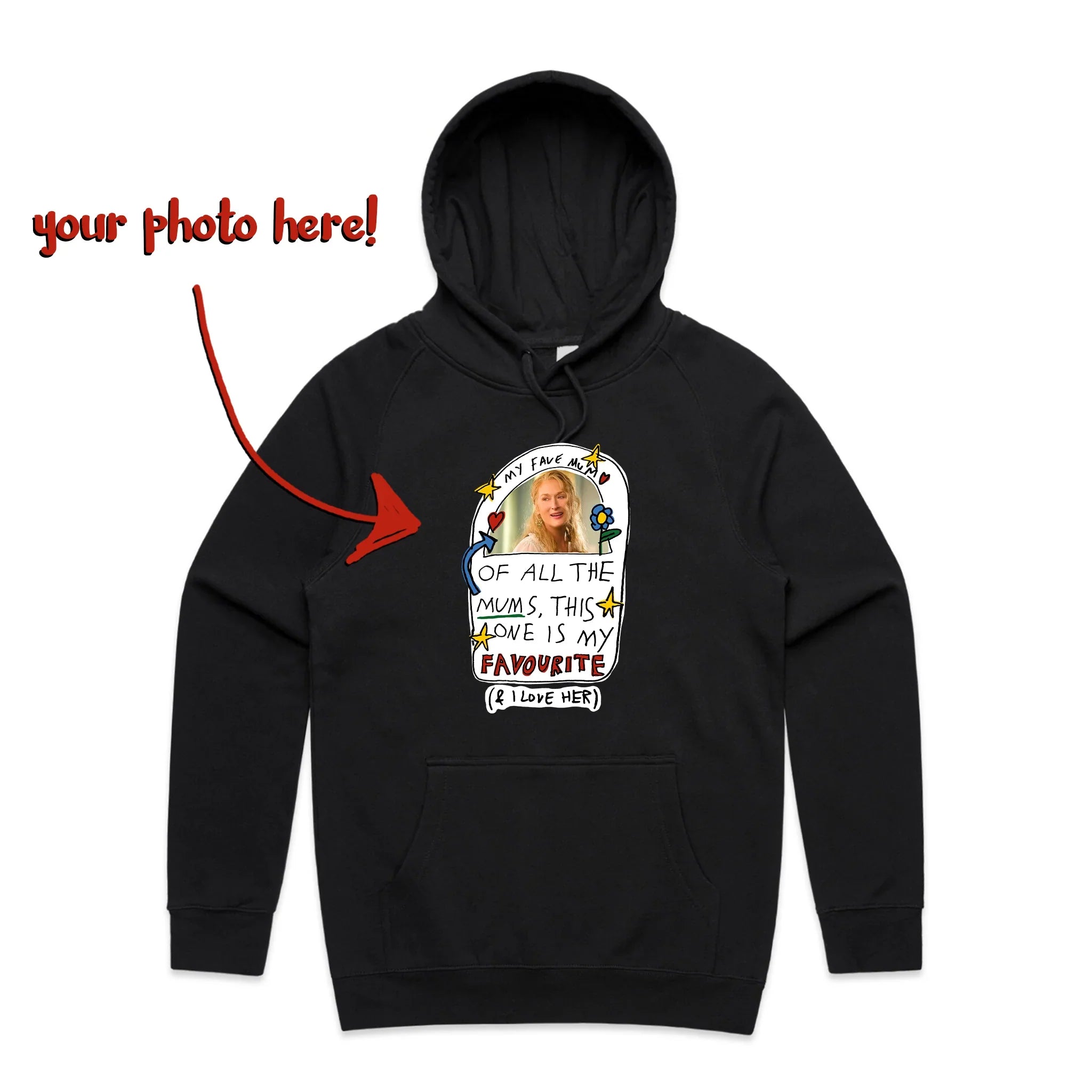 Custom Favourite Mum Hoodie T-Shirts, Sweatshirt | CiraTrend.com (Image 1)