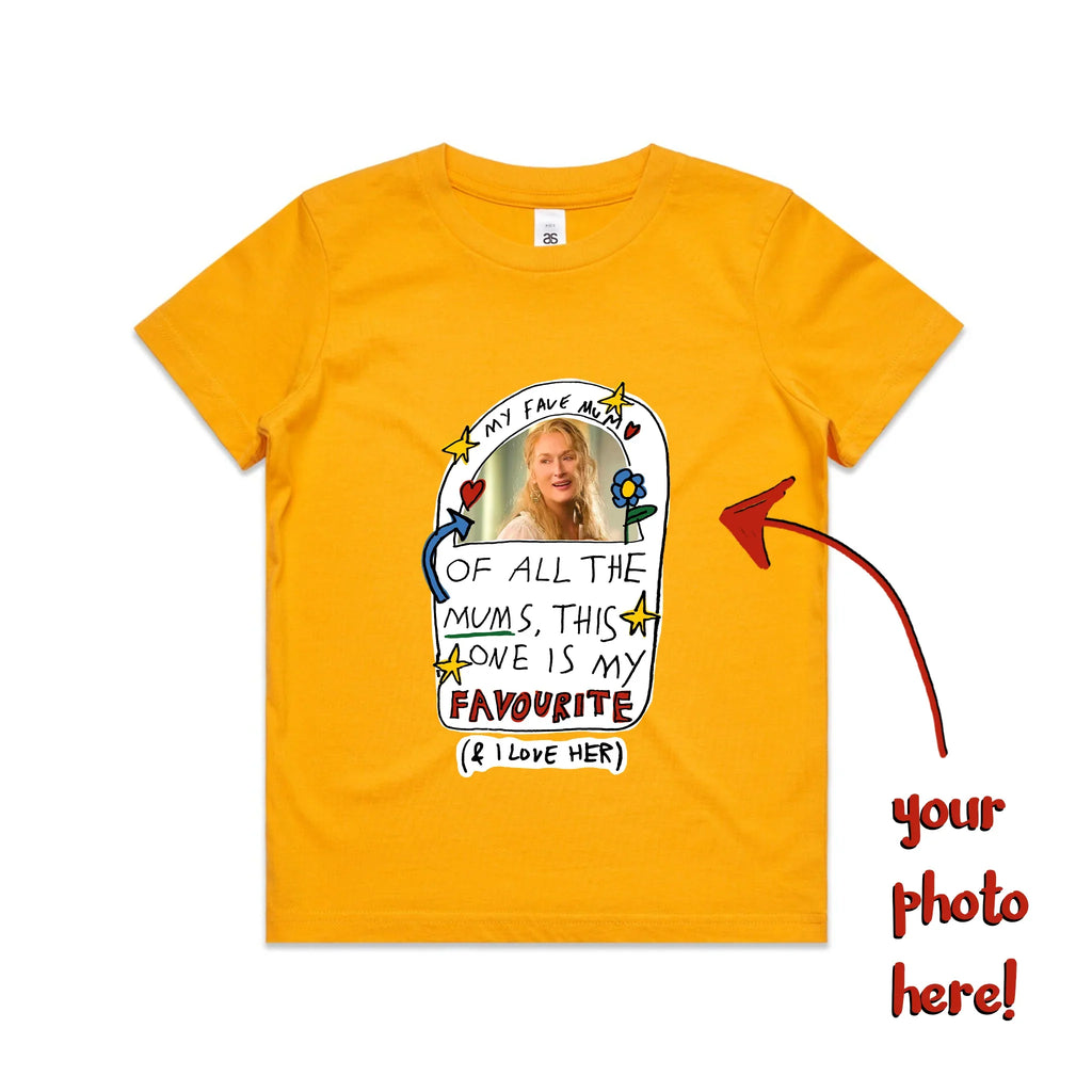 Custom Favourite Mum Kids Tee Hoodie, Sweatshirt | CiraTrend.com (Image 4)