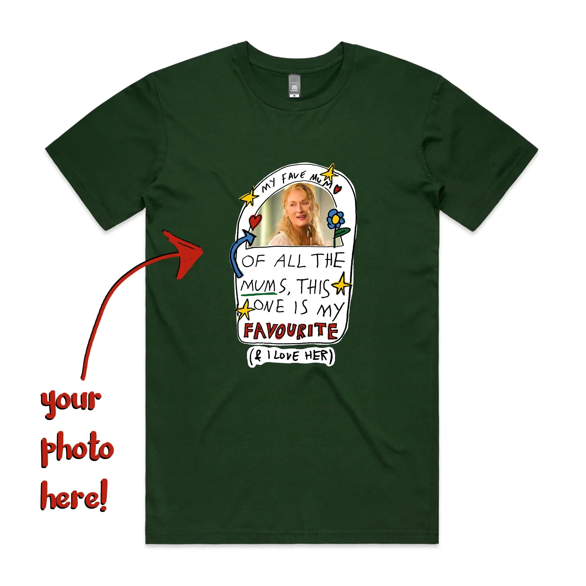 Custom Favourite Mum Tee Hoodie, Sweatshirt | CiraTrend.com (Image 3)