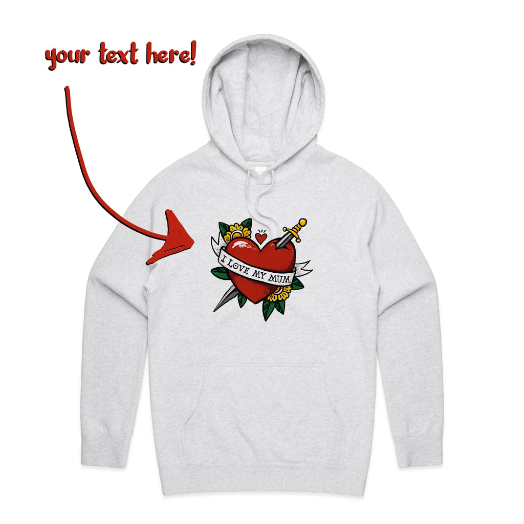 Custom Heart Tattoo Hoodie T-Shirts, Sweatshirt | CiraTrend.com (Image 2)