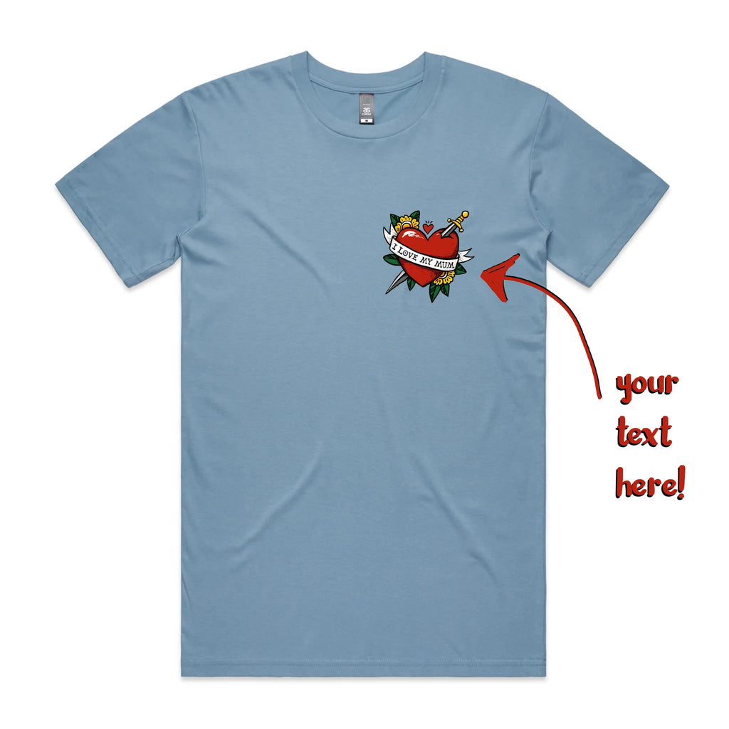 Custom Heart Tattoo Tee Hoodie, Sweatshirt | CiraTrend.com (Image 2)
