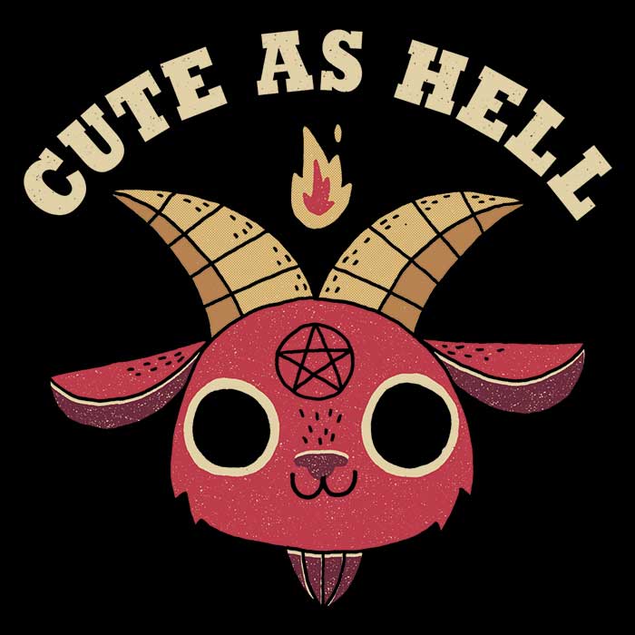Cute as Hell - Men's Apparel T-Shirts, Hoodie, Sweatshirt | CiraTrend.com (Image 2)