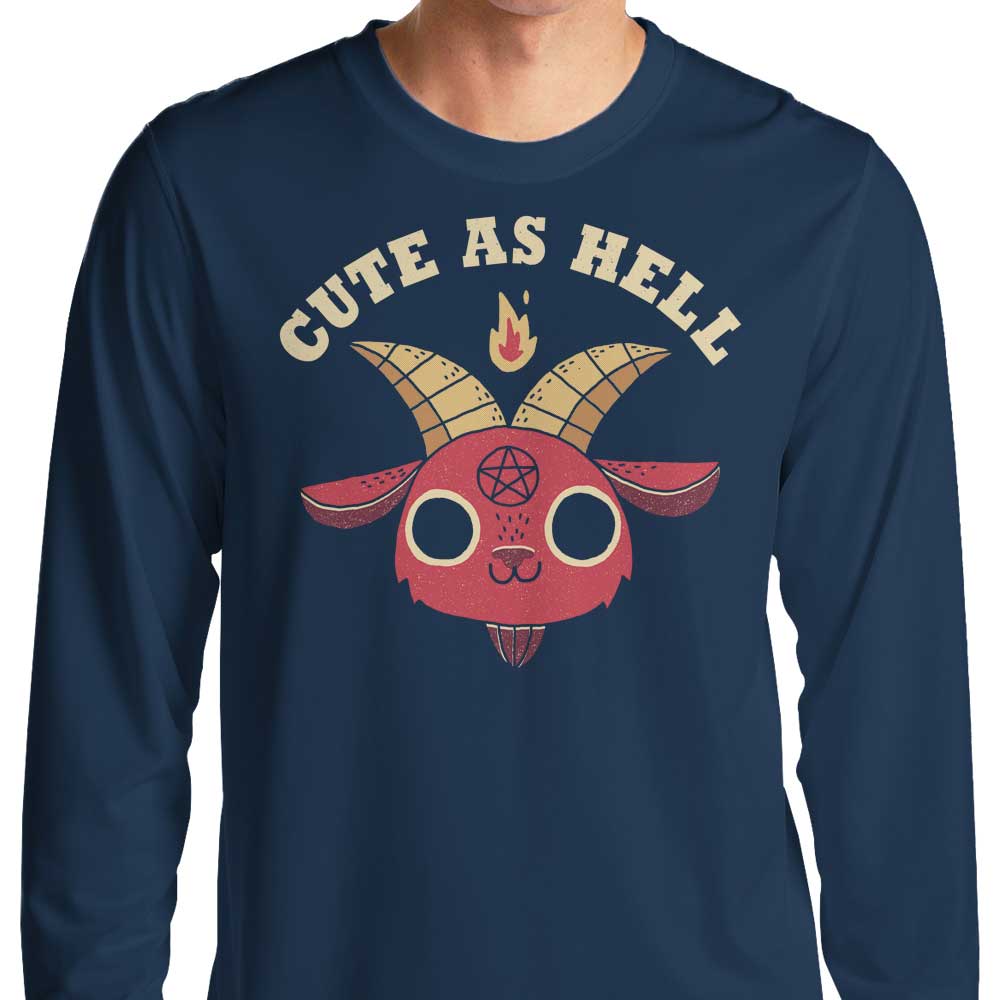 Cute as Hell - Long Sleeve T-Shirt Hoodie, Sweatshirt | CiraTrend.com (Image 3)
