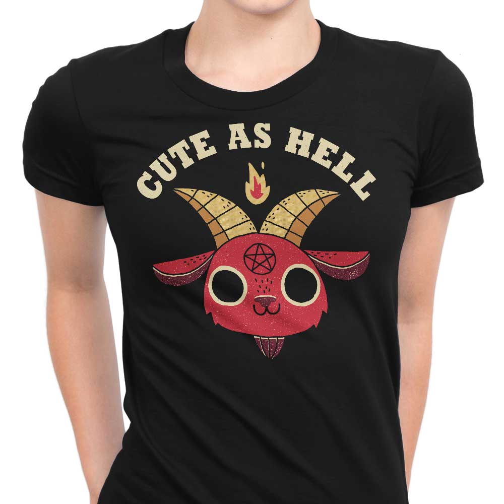 Cute as Hell - Women's Apparel T-Shirts, Hoodie, Sweatshirt | CiraTrend.com (Image 1)