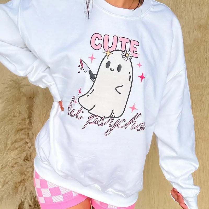 Cute But Psycho Graphic Top T-Shirts, Hoodie, Sweatshirt | CiraTrend.com