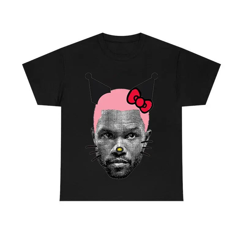 Cute Frank Pink Kitty Rap Graphic Tee Hoodie, Sweatshirt | CiraTrend.com