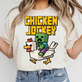 Cute Gaming Shirt , Funny Game Character Shirt, Funny Gamer Shirt, Gaming Shirt, Funny Riding Chicken Shirt,Gamer Shirt...