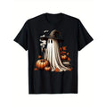 Cute Ghost Drinking coffee Halloween Ghost Iced Coffee T-shirt Made in USA Hoodie, Sweatshirt | CiraTrend.com