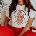 Cute Gingerbread Christmas T-Shirt, Premium Cotton , 2023 Holiday Tee , Christmas Festive tee Hoodie, Sweatshirt