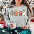 Cute Gingerbread Cookies Sweatshirt, Merry Christmas, Cookies Sweatshirt, Holiday Sweater, Cute Christmas Gift, Unisex...