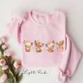 Cute Highland Cow Sweatshirt, Gift for Girlfriend, Highland Cow Crewneck, Western Sweatshirt, Animal lover Valentines ...