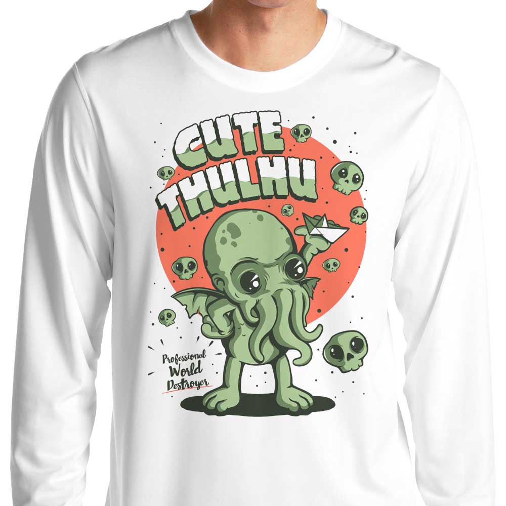 Cute-thulhu - Long Sleeve T-Shirt Hoodie, Sweatshirt | CiraTrend.com (Image 1)