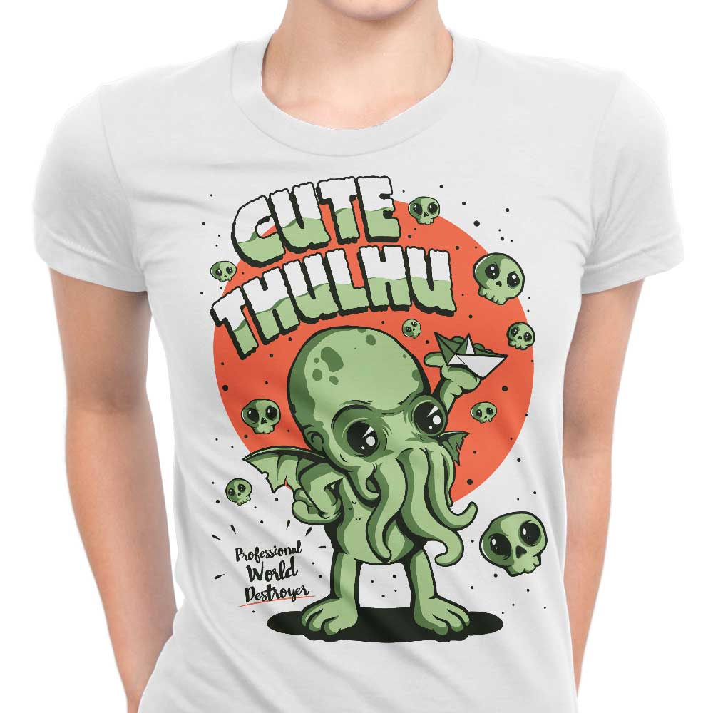 Cute-thulhu - Women's Apparel T-Shirts, Hoodie, Sweatshirt | CiraTrend.com (Image 1)