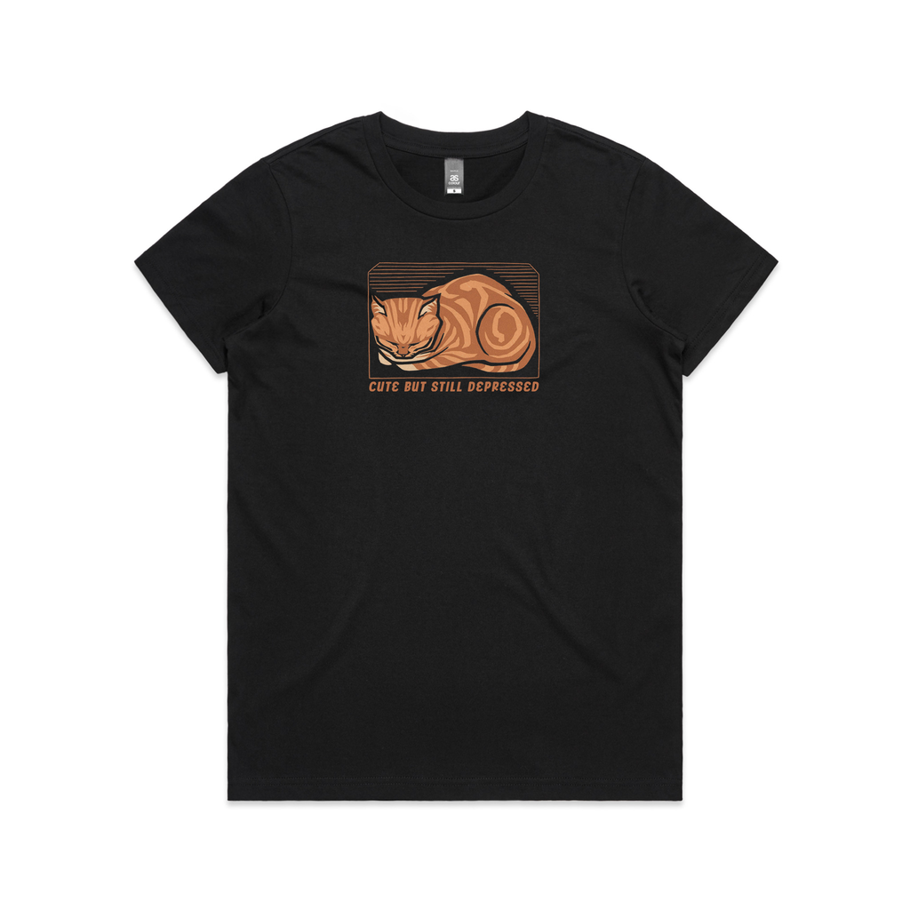 Cute But Still Depressed Tee Hoodie, Sweatshirt | CiraTrend.com (Image 3)