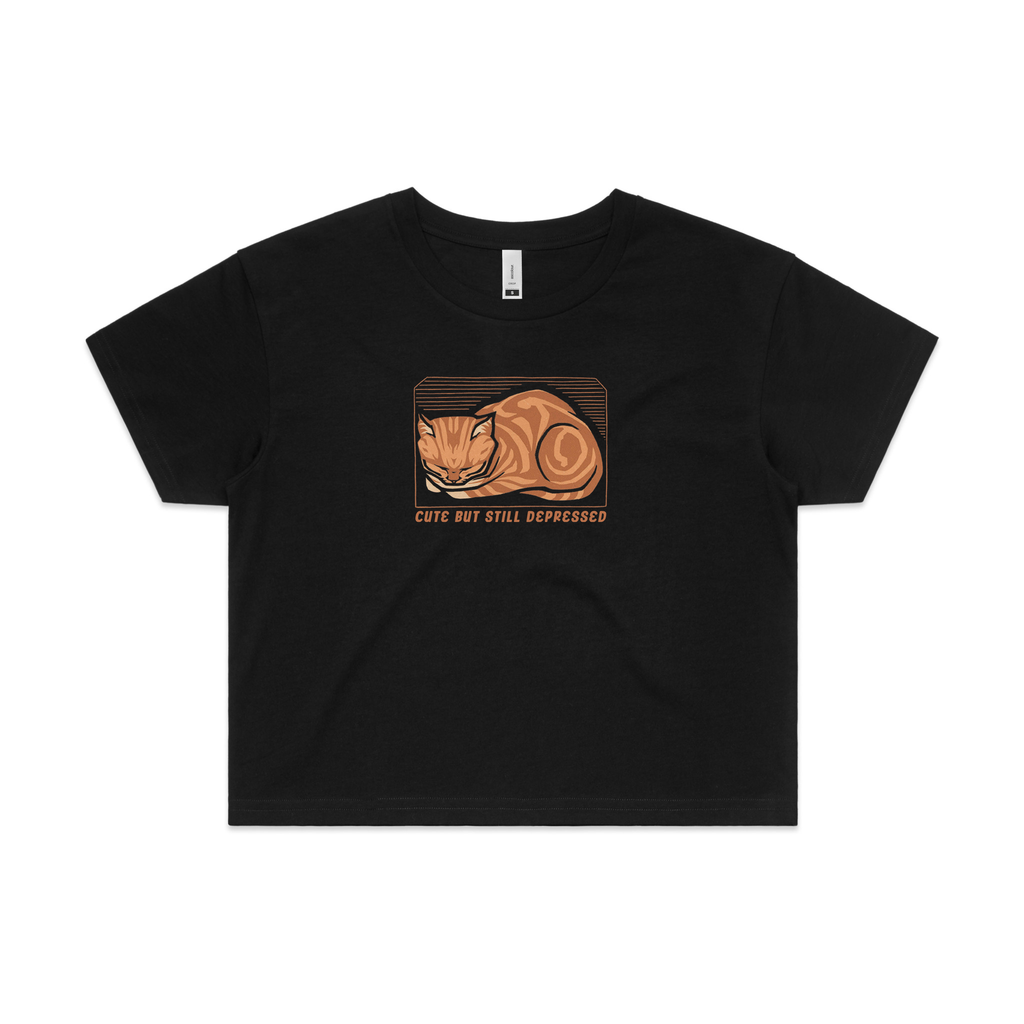 Cute But Still Depressed Tee Hoodie, Sweatshirt | CiraTrend.com (Image 5)