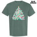 Cutesy Christmas Tree Comfort Colors T-Shirt 'NLB' Hoodie, Sweatshirt | CiraTrend.com