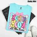 Cutesy God Is Good Comfort Colors T-Shirt 'NLB' Hoodie, Sweatshirt | CiraTrend.com