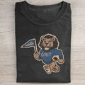 D.e.t.r.o.i.t Football Grit M.a.s.c.ot Unisex T-shirt, Breathable Soft Cotton, Casual Round Neck, Regular Fit, All-Season...