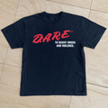 VINTAGE 1980s DARE MERCH BLACK T-SHIRT Hoodie, Sweatshirt | CiraTrend.com (Image 1)