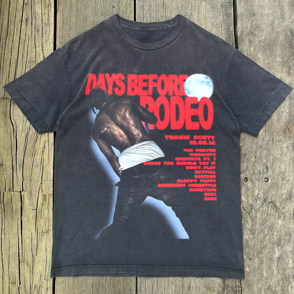 2014 'DAYS BEFORE RODEO' VINTAGE BLACK T-SHIRT Hoodie, Sweatshirt | CiraTrend.com (Image 3)