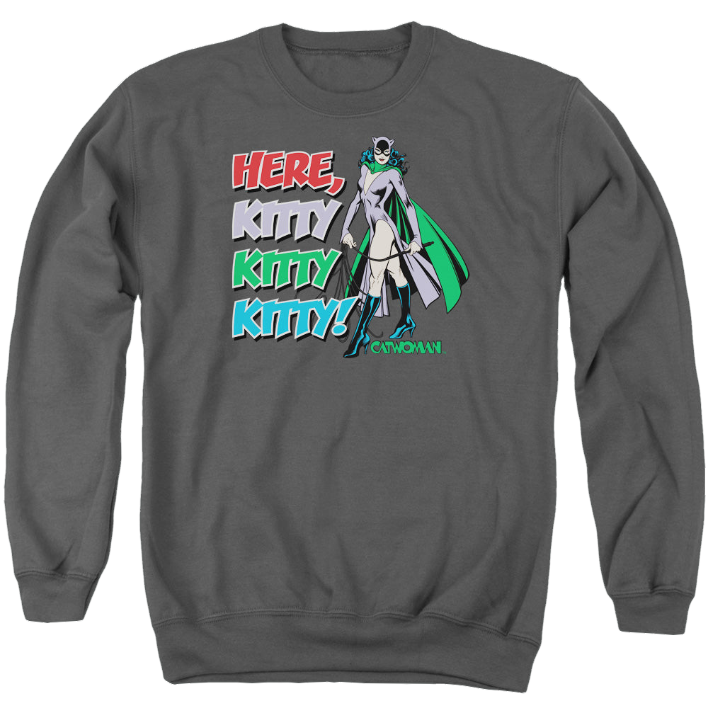 Catwoman Here Kitty - Men's Crewneck Sweatshirt T-Shirts, Hoodie | CiraTrend.com