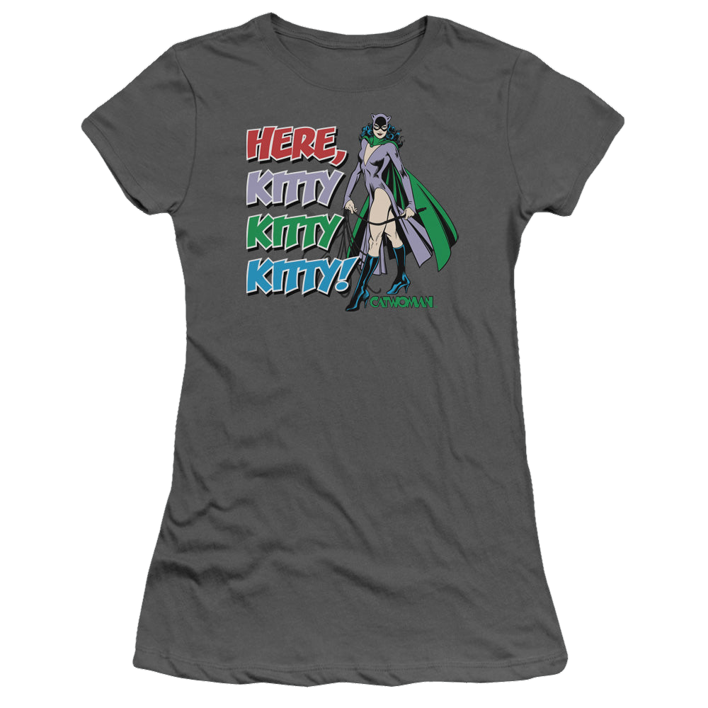 Catwoman Here Kitty - Juniors T-Shirt Hoodie, Sweatshirt | CiraTrend.com