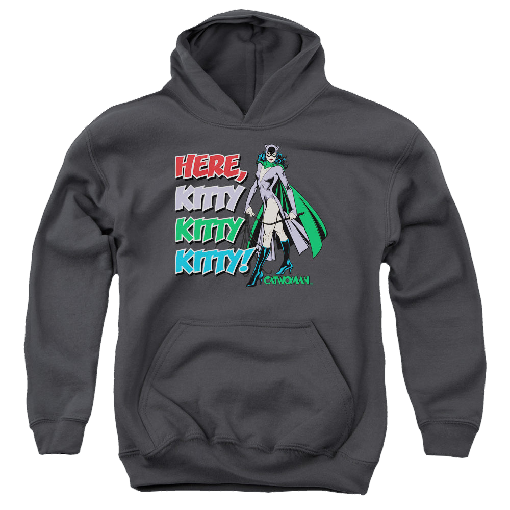 Catwoman Here Kitty - Youth Hoodie T-Shirts, Sweatshirt | CiraTrend.com