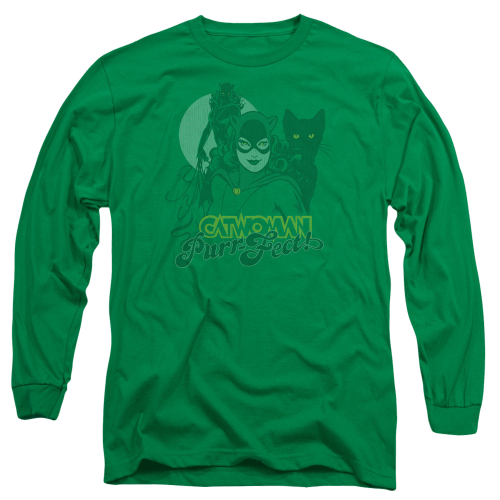 Catwoman Perrfect! - Men's Long Sleeve T-Shirt Hoodie, Sweatshirt | CiraTrend.com