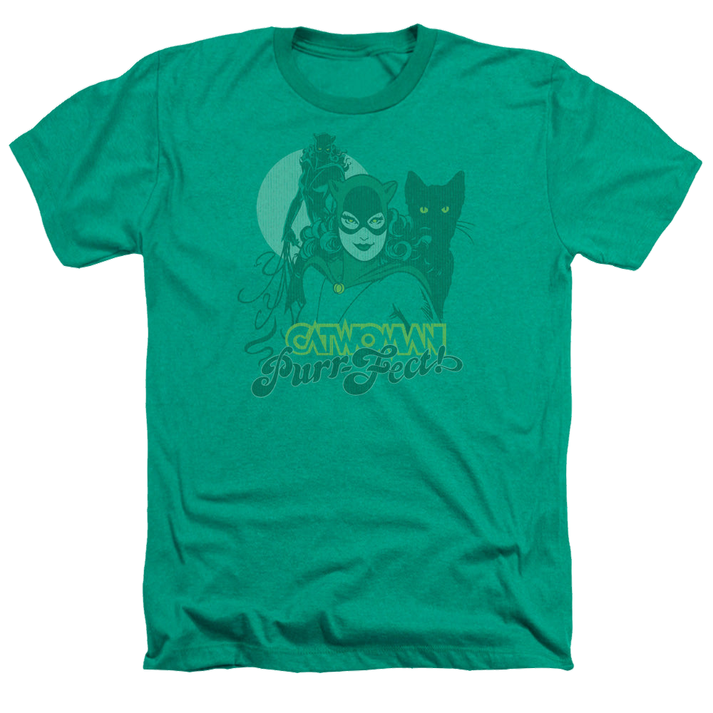 Catwoman Perrfect! - Men's Heather T-Shirt Hoodie, Sweatshirt | CiraTrend.com