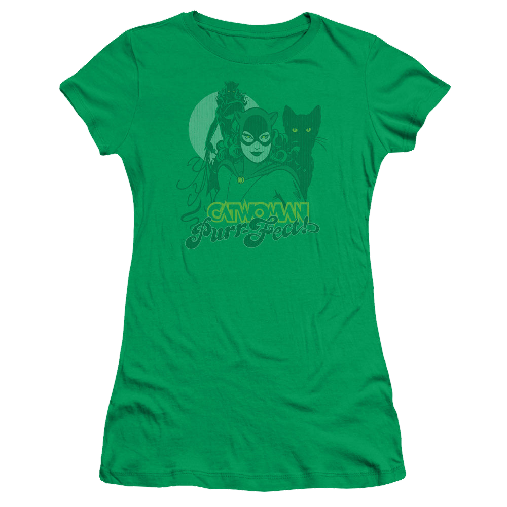 Catwoman Perrfect! - Juniors T-Shirt Hoodie, Sweatshirt | CiraTrend.com
