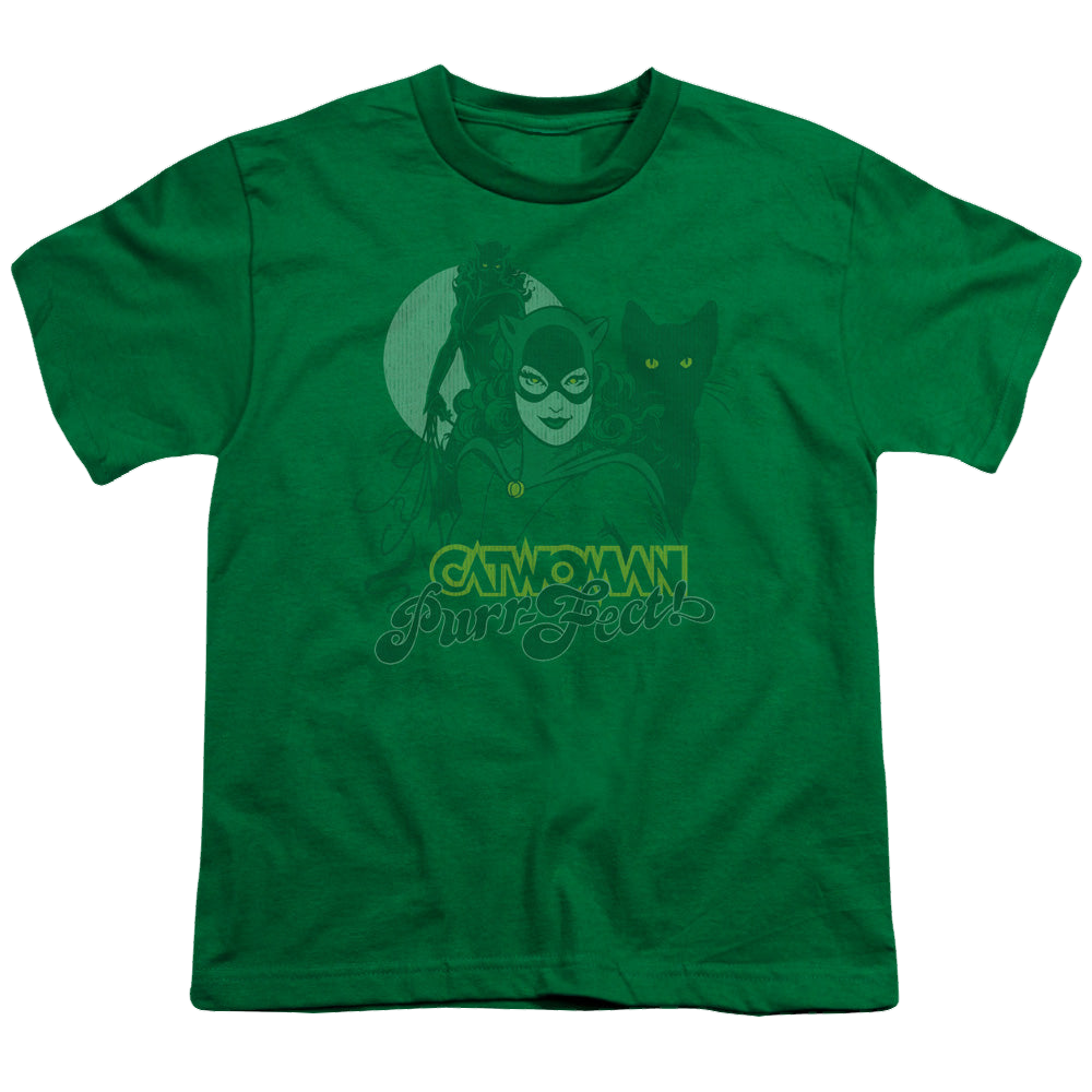 Catwoman Perrfect! - Youth T-Shirt Hoodie, Sweatshirt | CiraTrend.com