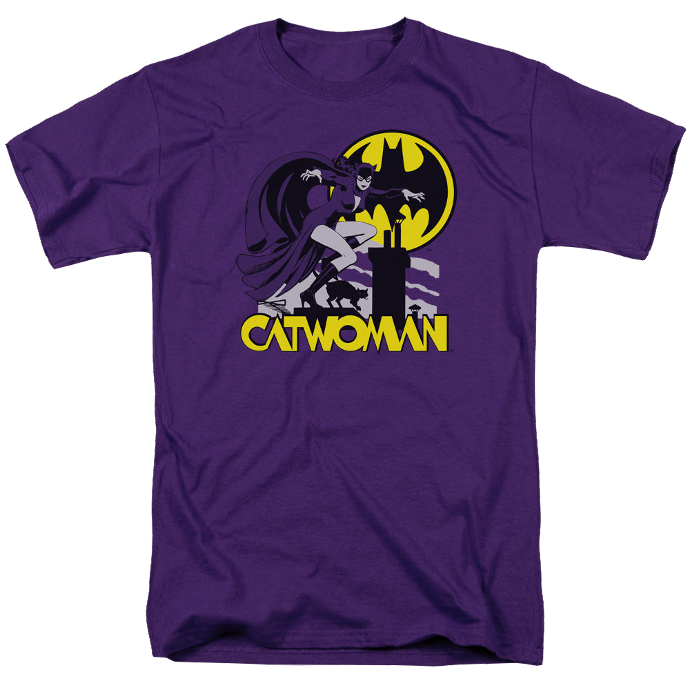 Catwoman Rooftop Cat - Men's Regular Fit T-Shirt Hoodie, Sweatshirt | CiraTrend.com