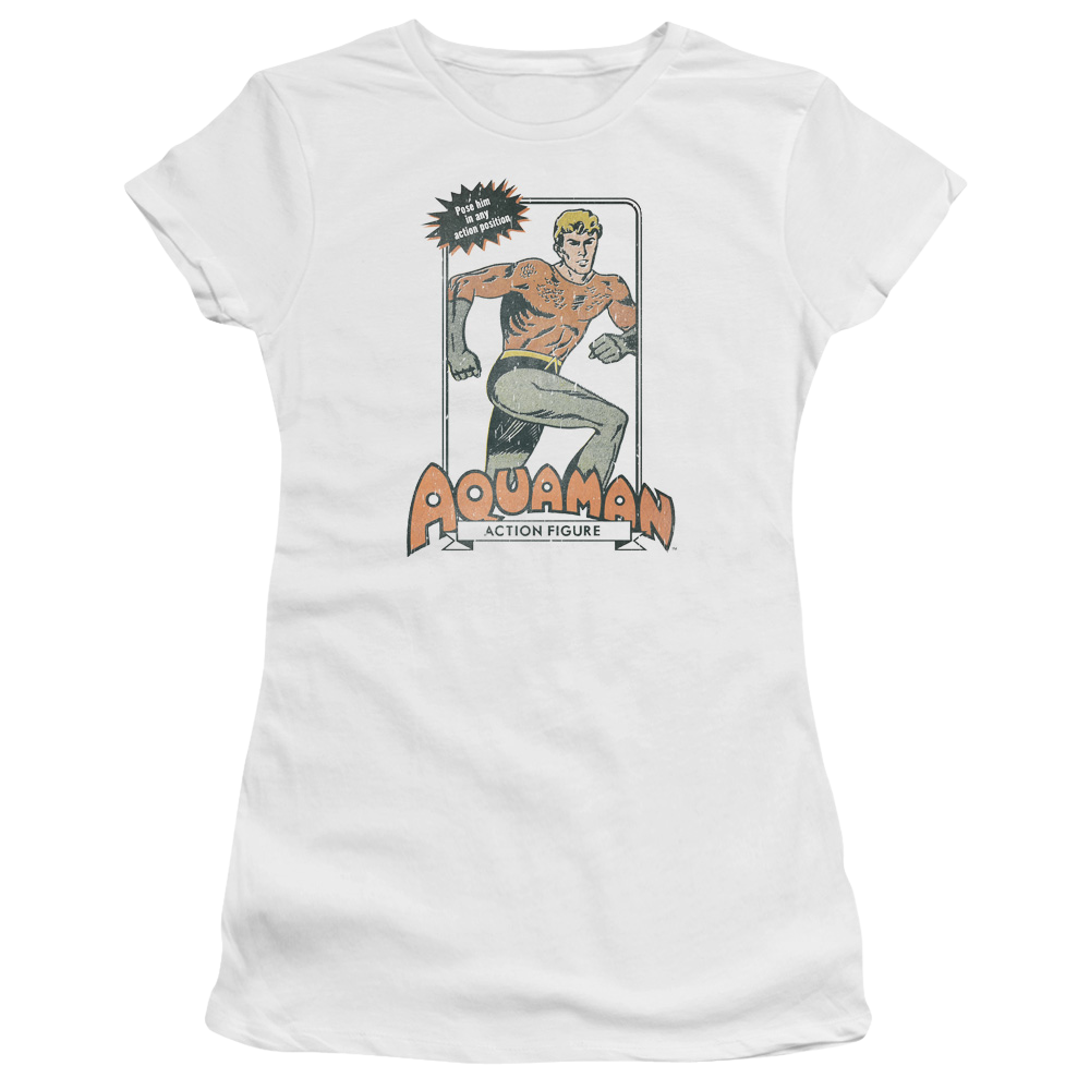 Aquaman Am Action Figure - Juniors T-Shirt Hoodie, Sweatshirt | CiraTrend.com